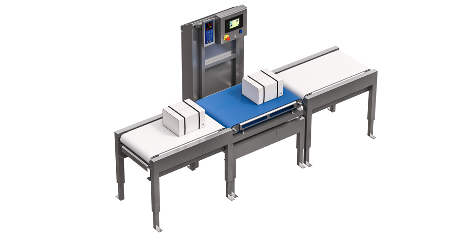 Automatic box labelling, SCANVAEGT AUTOMATIC BOX WEIGHER