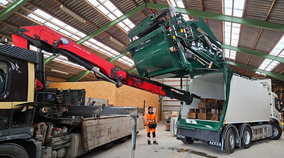 Ny heavy kalibreringslastvogn