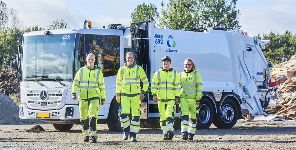 Urbaser invests in Botek system for 10 new refuse trucks