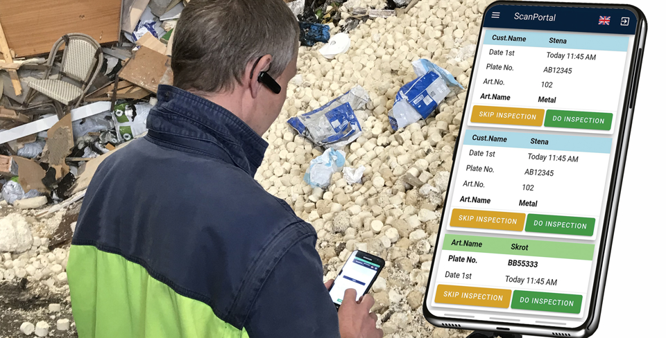 Software-systemer, SCANX.NET DELIVERY INSPECTION