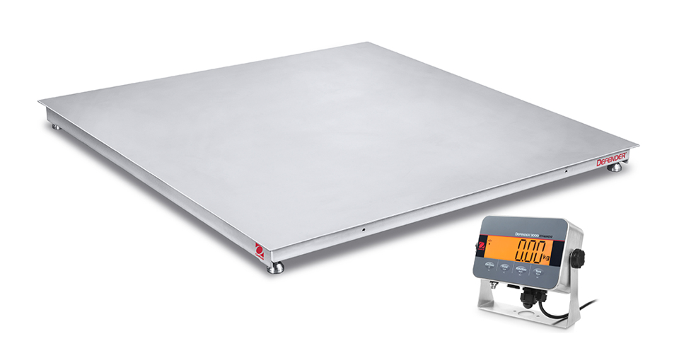 Gulvvekt, Ohaus Defender 3000 Floor Scales - i-DF33